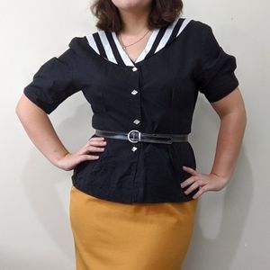 Sailor Style Blouse